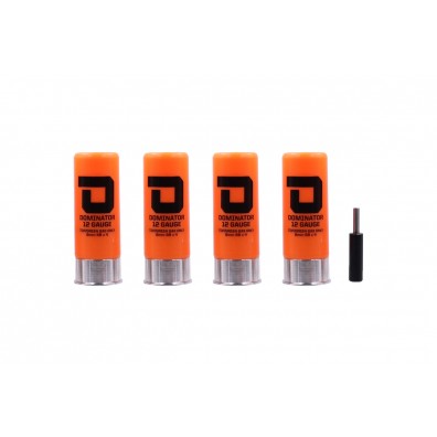 Dominator™ 12 Gauge Gas Shotgun Shells Package - Orange (4 Shells/Unit)